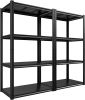 Garage Shelving Adjustable Storage Shelves 4 Tier Metal Shelving Unit Industrial Metal Shelves for Storage Garage Shelf Storage