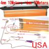 ISGM Fiberglass Rodder Cable cavity Rods Kit Fish Tape PUSH PULL DUCT SNAKE ROD Super Cable Rod