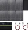 ALLPOWERS Foldable Solar Panel 600W High-Efficiency Solar Module Solar Charger with Solar Output for RV Off-Grid Boat Home Camp