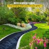 VEVOR Weed Barrier Landscape Fabric, 6 x 250 ft, 4.1 Oz Premium Woven Ground Cover, Heavy Duty PP Material & Easy Setup