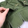 heavy cotton canvas Surplus Militray Chinese Type 81 Chest Rig Ammo Pouch Original 6 pocket adjustable
