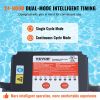 VEVOR Sand Filter Pump for Above Ground Pools, 12-inch, 3000 GPH