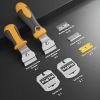 Nicpro 2 Pcs Muti-Purpose Razor Blades Scraper Set with 20 Blades Industrial, Adjustable Handle, Cleaning Glass Window Wall Paint