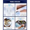 Nicpro 51oz Deep Pour Epoxy Resin Kit, 2 to 4 Inch Depth Clear Epoxy Resin 2:1 for Craft River Tables, Wood Filler, Bar Top, Coating, Casting