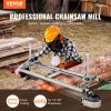 VEVOR Chainsaw Mill, Portable Sawmill 14"-36" Guide Bar, Galvanized Steel Chainsaw Planking Mill with 0.2"-11.81" Cutting Thickness