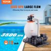 VEVOR Sand Filter Pump for Above Ground Pools, 16-inch, 3500 GPH