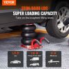 VEVOR Air Jack, 3 Ton/6600 lbs Triple Bag Air Jack, Airbag Jack with Six Steel Pipes, Lift up to 17.7 inch/450 mm, 3-5 s Fast Lifting Pneumatic Jack