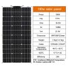 100W Flexible Monocrystalline Solar Panel For Car/Boat/ Home Solar Battery Can Charge 12V Waterproof Solar Panel China