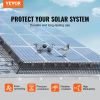 VEVOR 8 inch x 100ft Solar Panel Bird Guard, Critter Guard Roll Kit with 100pcs Stainless Steel Fasteners