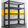 Garage Shelving, 72" Garage Storage Shelves Heavy Duty Shelving Units and Storage Loads 2000LBS,Adjustable 5 Tier Metal Shelving
