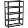 Garage Shelving, 72" Garage Storage Shelves Heavy Duty Shelving Units and Storage Loads 2000LBS,Adjustable 5 Tier Metal Shelving
