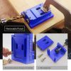 Pocket Hole Jig Kit Drill Guide Joint 1Woodworking Tools Accurate Angle Carpentry Locator Jig Woodwork Guides For Wood Splicing