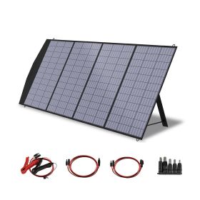 ALLPOWERS Foldable US Solar Cell Solar Charger 60 100 120 200W Portable Solar panel for Powerstation, Boat, Roof, Garden, Camping (Color: 200W Solarpanel)