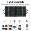 Flashfish 100W Solar Panel Foldable Solar Cells Battery Charger With 18V DC USB Fast Charge For Power Station Cell Phone