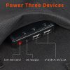 Flashfish 100W Solar Panel Foldable Solar Cells Battery Charger With 18V DC USB Fast Charge For Power Station Cell Phone