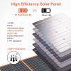 FF Flashfish 18V 60W Foldable Solar Panel Portable Solar Charger with DC Output USB-C QC3.0 for Phones Tablets Camping RV Trip