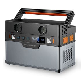 ALLPOWERS Portable Power Station 110V/220V Solar Generator , Emergency Power Supply For Outdoor Camping Iphone Laptop Fishing (Color: 700W, Socket Standard: us)