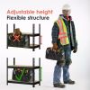 Prilinex Heavy Duty Storage Shelves 48" W x 24" D x 72" H - 5-Tier Adjustable Metal Garage Shelving Unit