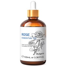 HIQILI 100ML Sweet Orange Essential Oils,100% Pure Nature for Aromatherapy, Diffuser, Humidifier, Massage, Fresh air, Candle (Color: Rose, NET WT: 100ml)