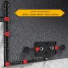 Tile Construction Tools Adjustable Tool Masonry Glass Fixed Angle Measuring Ruler Universal Angular Template 6/9/12 Slides Ruler